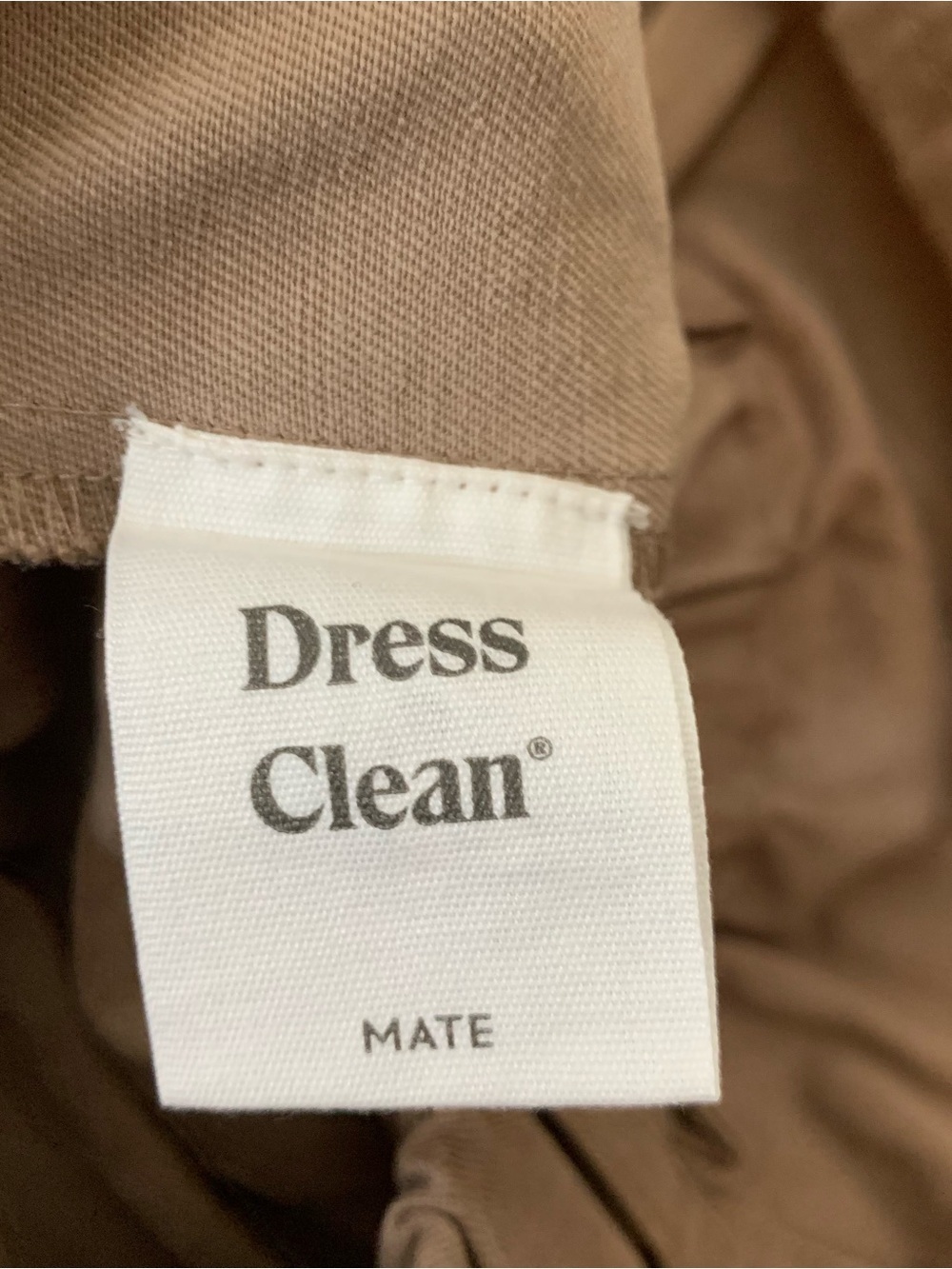 Mate the label brown Tencel twill
Pleated trouser pants M - Picture 9 of 10